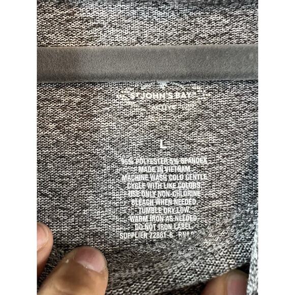 St. John Womens Grey Active Pullover Size Large - Picture 3 of 4